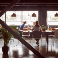The Living Room, view of the restaurant