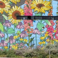 Royal Docks Originals unveils new mural by Graphic Rewilding